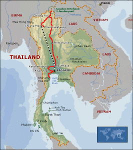 Route Noord Thailand